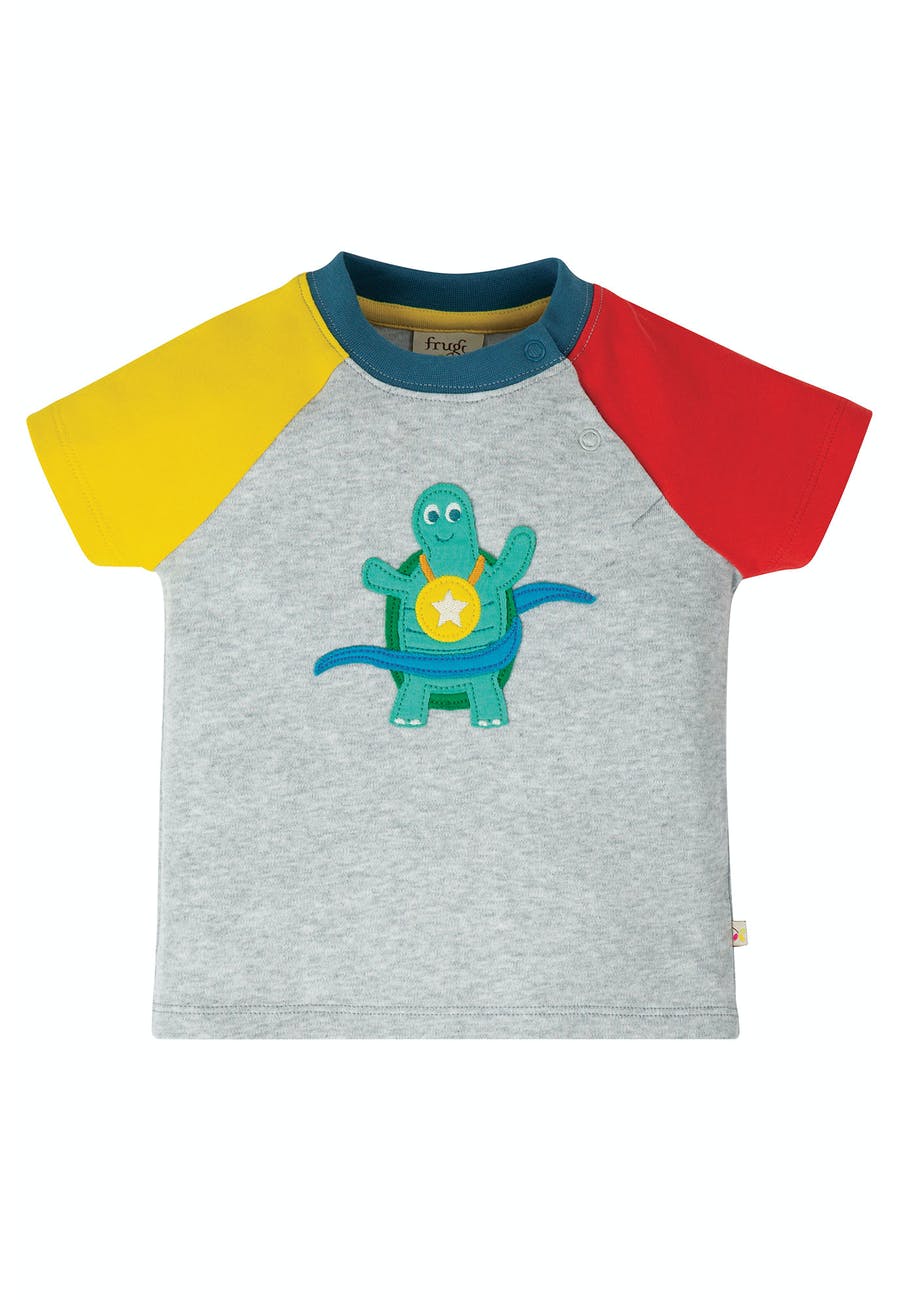 Shirt grau schildkröte frugi