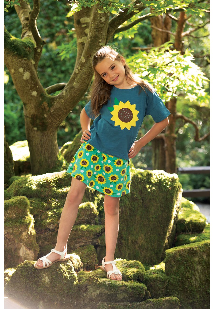 Sonnen blume shirt frugi