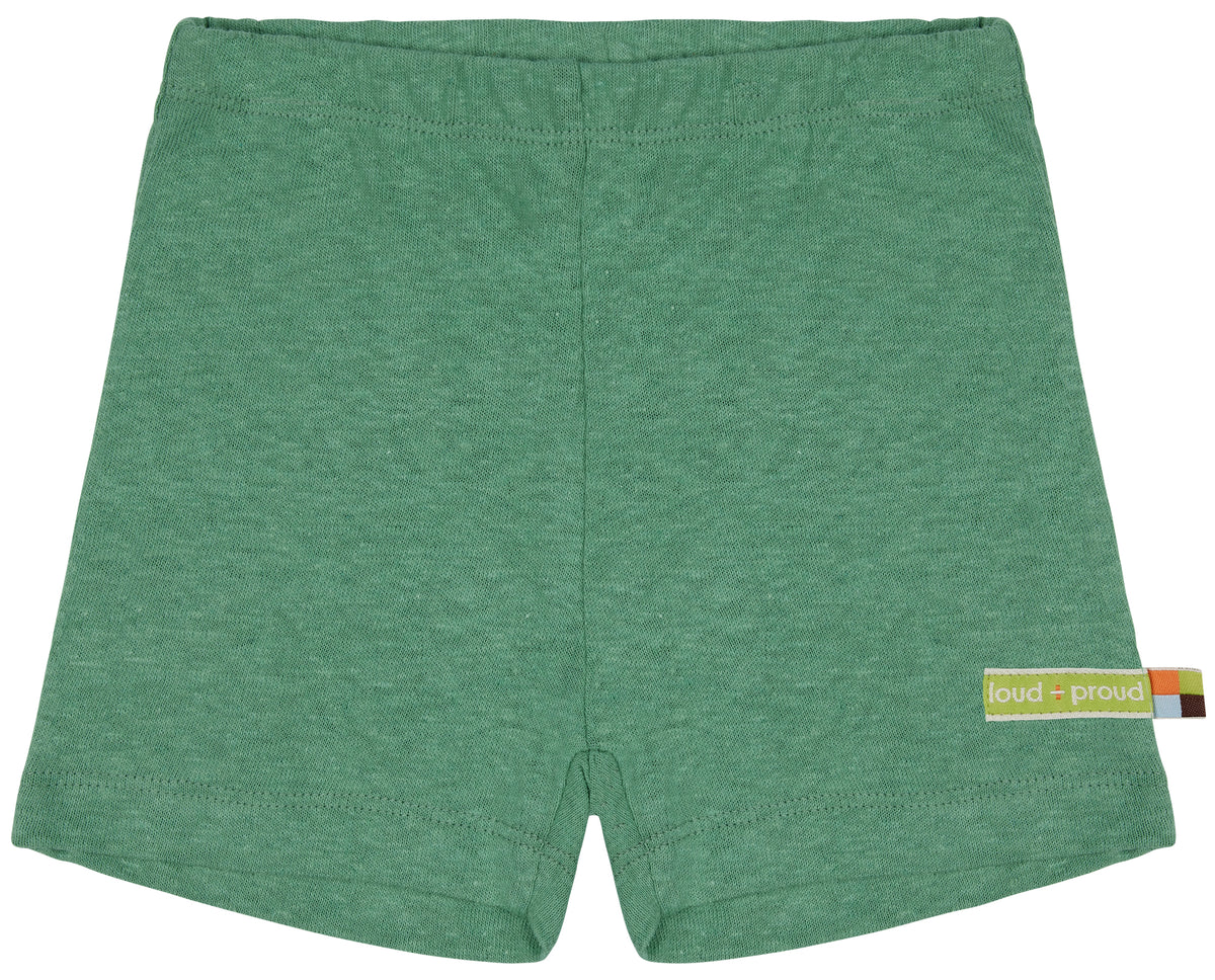 Shorts uni grün von loud + proud