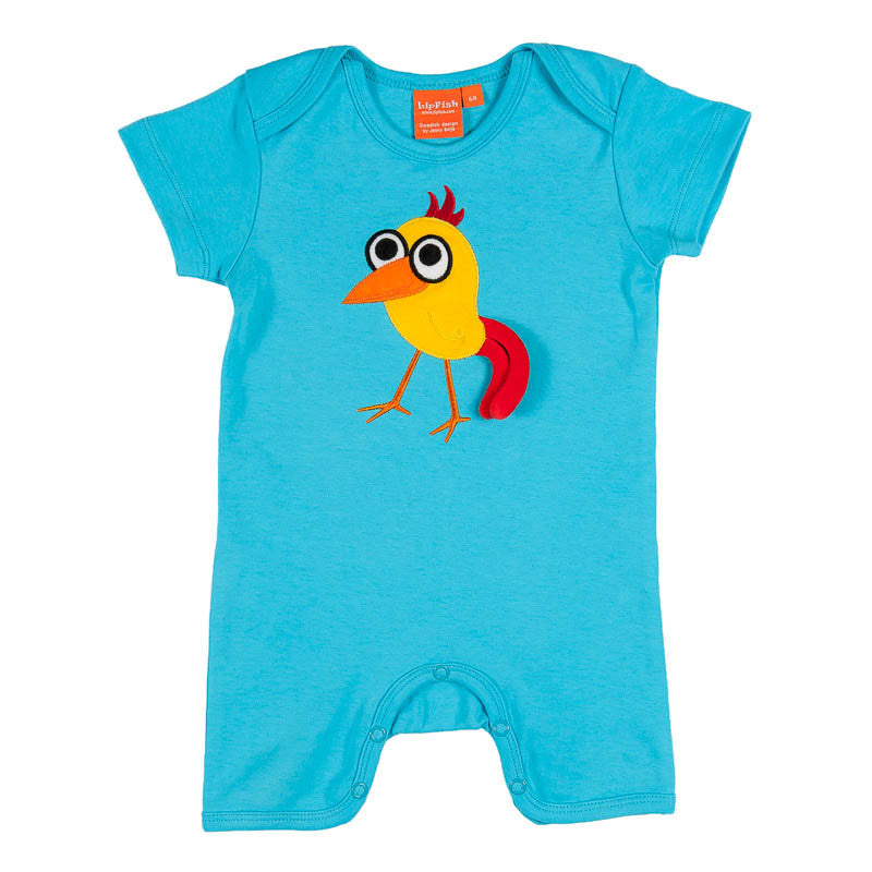 Sommer Strampler Vogel von Lipfish ( 74, 80 )