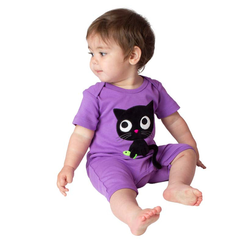 Strampler Katze von Lipfish