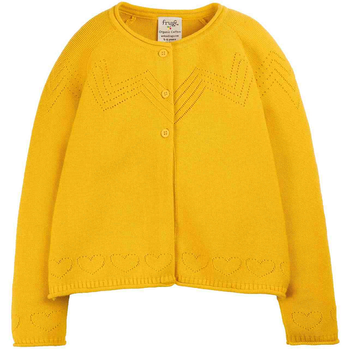 Strickjacke gelb von Frugi