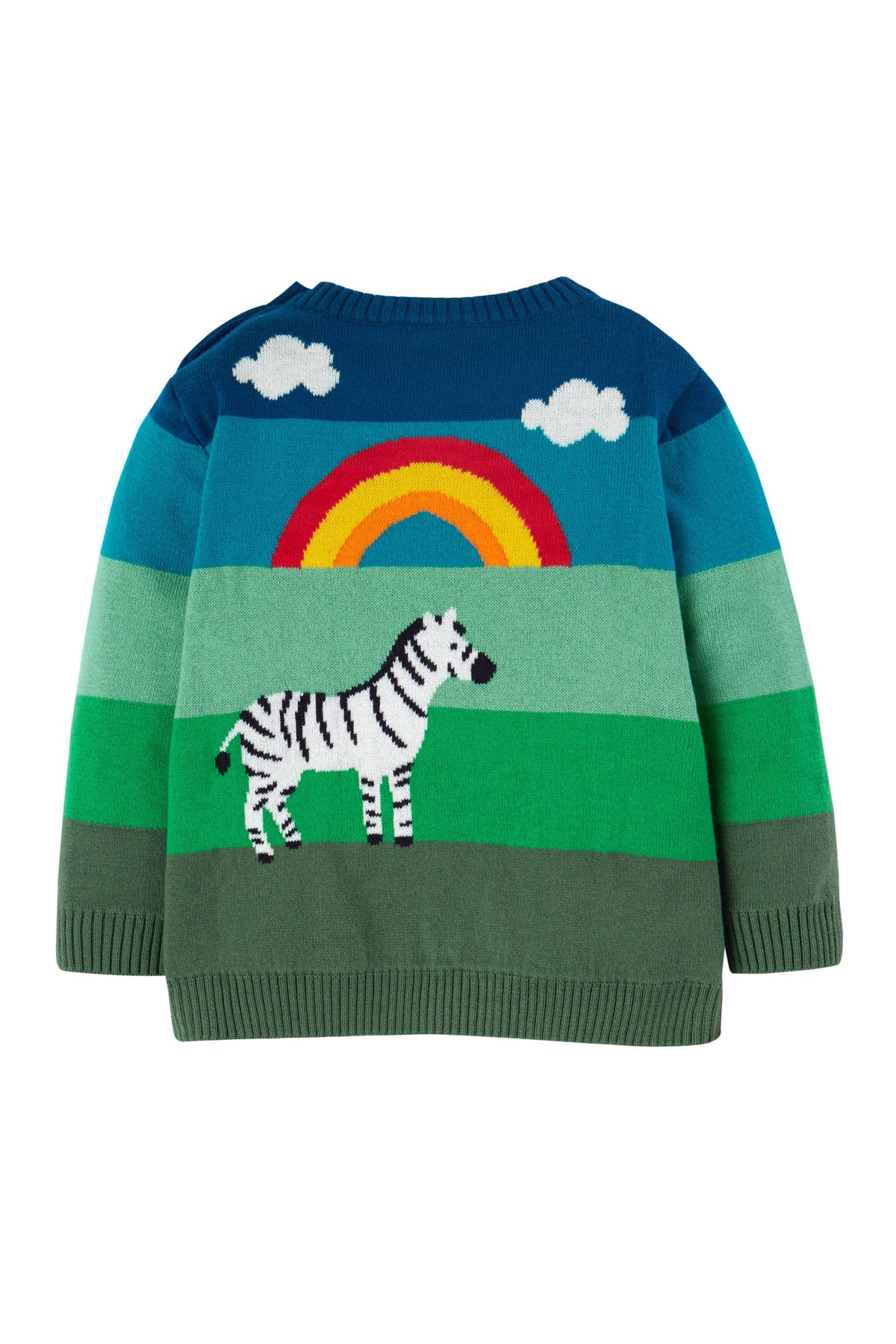 Strickpullover Zootiere von Frugi