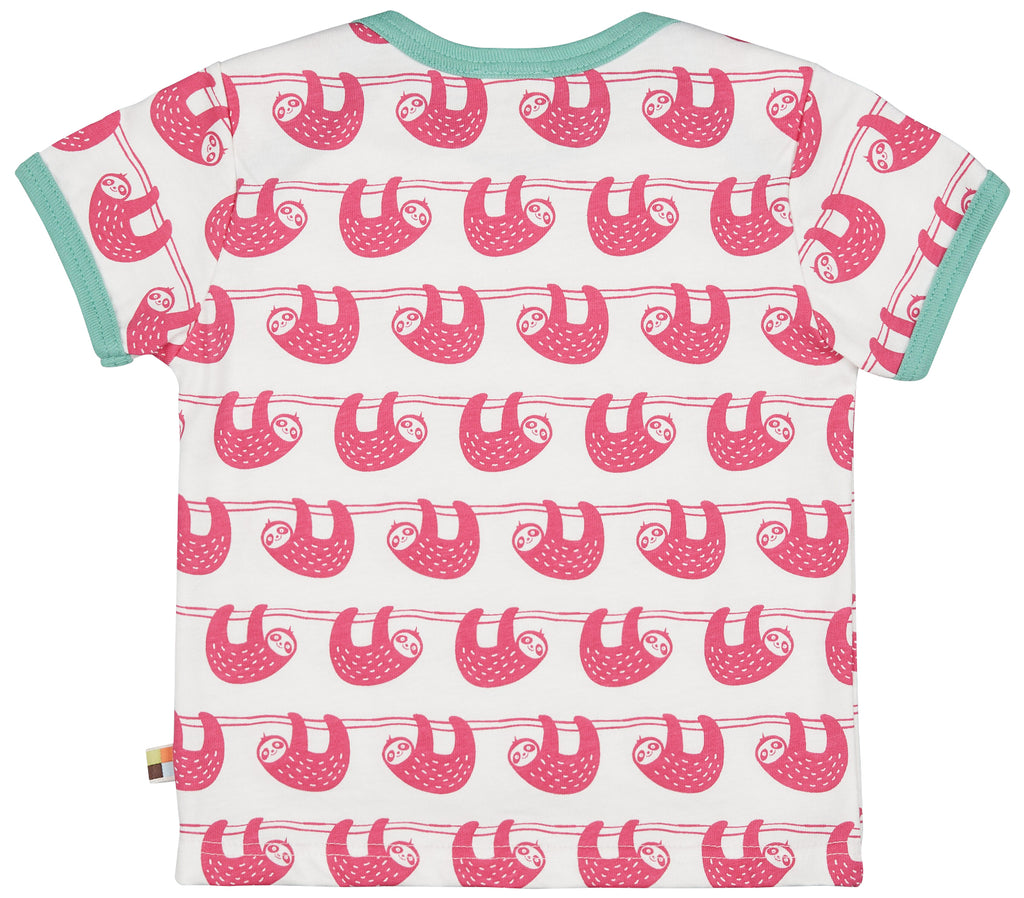 T-Shirt Faultiere ( 3-6 , 12-18 Monate) von loud+proud