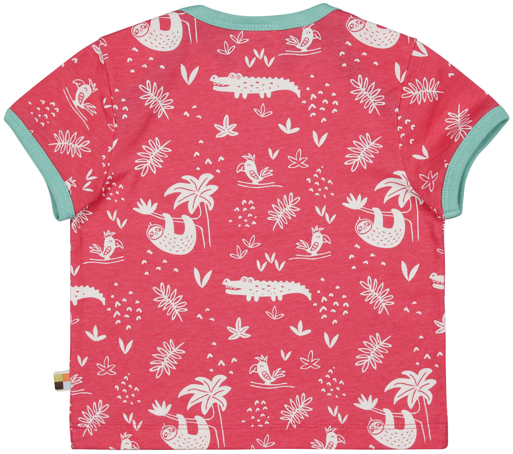 T-Shirt Faultiere und Krokodile von loud+proud