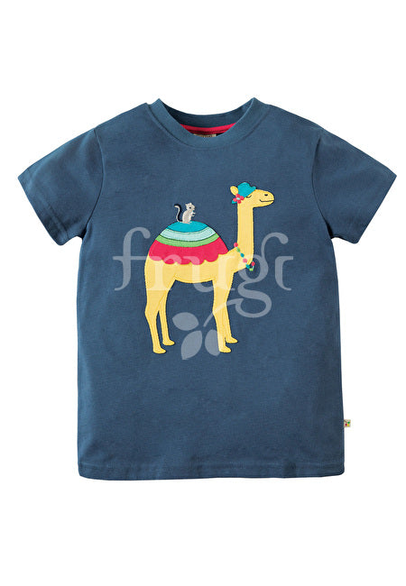 T-Shirt Kamel( 6, 7 und 8 Jahre ) von Frugi 100% Bio-Baumwolle + Gots zertifizert