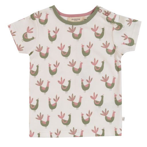 T-Shirt Pfau von Pigeon