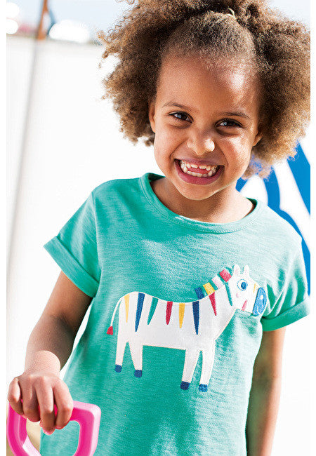 T-Shirt Zebra von Frugi ( Bio-Baumwolle )