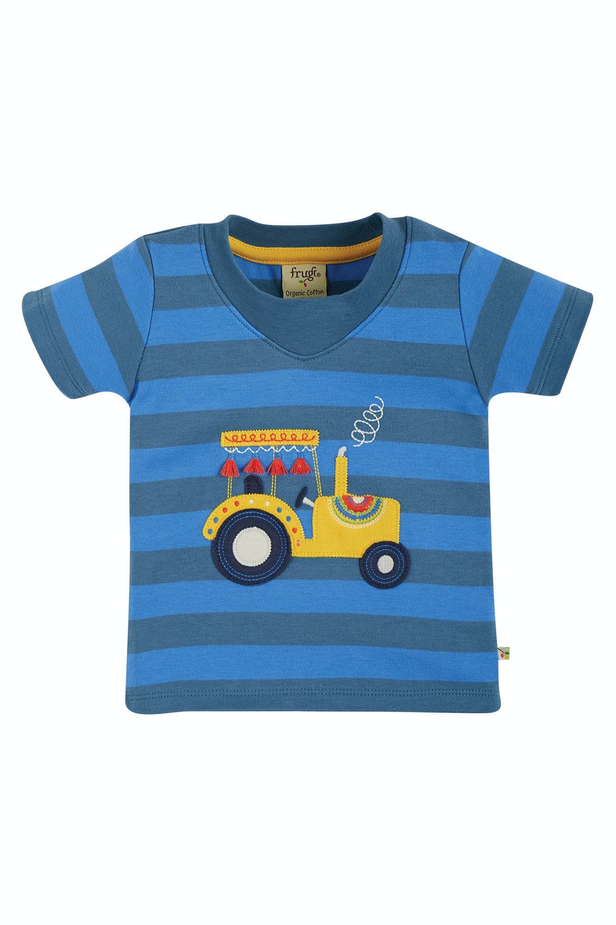 T-Shirt Traktor Indien von Frugi