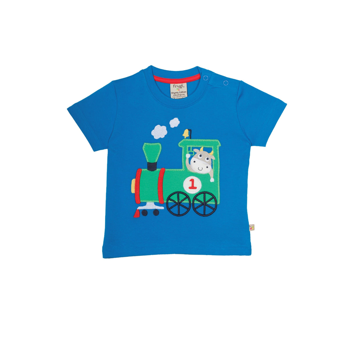 Shirt Kuh von Frugi 0-3 und 3-6 Monate) 100% Bio-Baumwolle