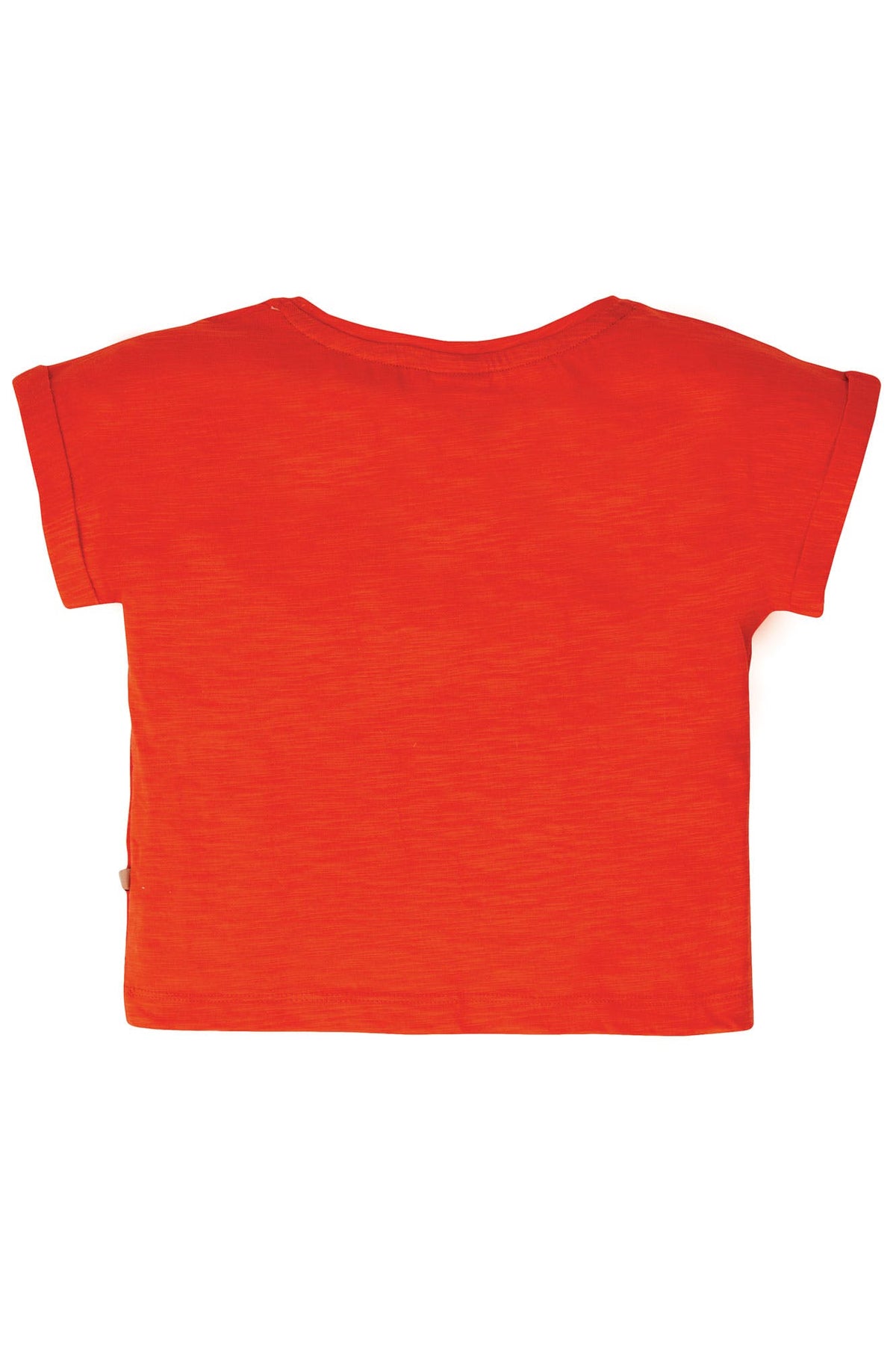 Rotes T-Shirt Katze mit Sonnenschirme ( 3-6 Monate)  von Frugi