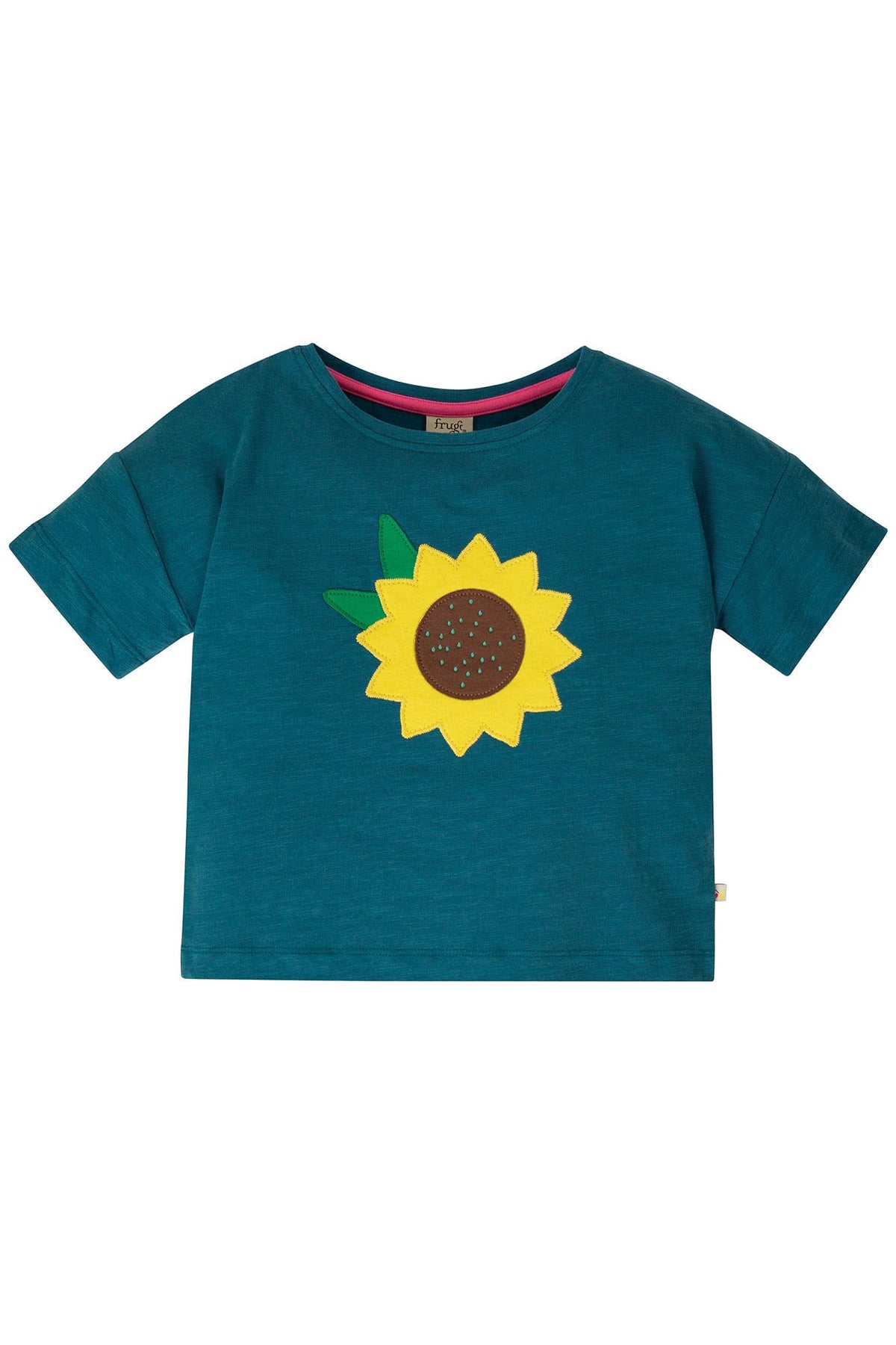 T-Shirt mit Sonnenblume ( 3-6, 18-24 Monate)  von Frugi