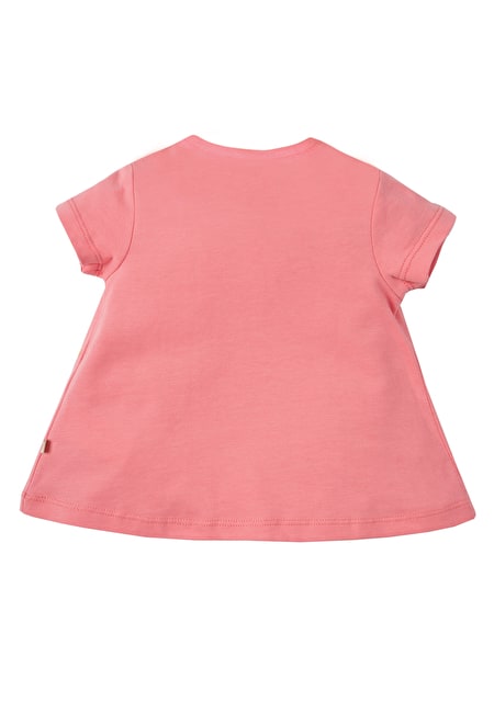T-Shirt mit Goldfasan Applikation von Frugi