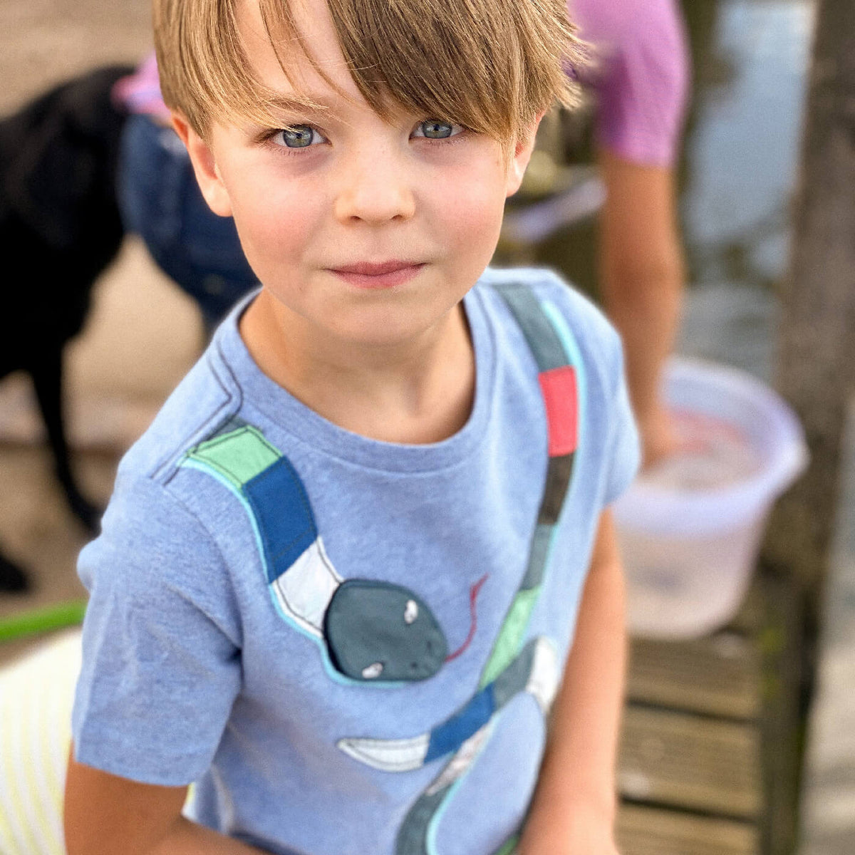 T-Shirt Schlange ( 4 und 7 Jahre) von Joules