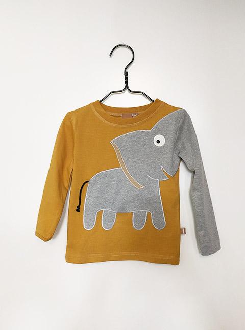 Shirt Ubang mit Elefant gelb von Ubang