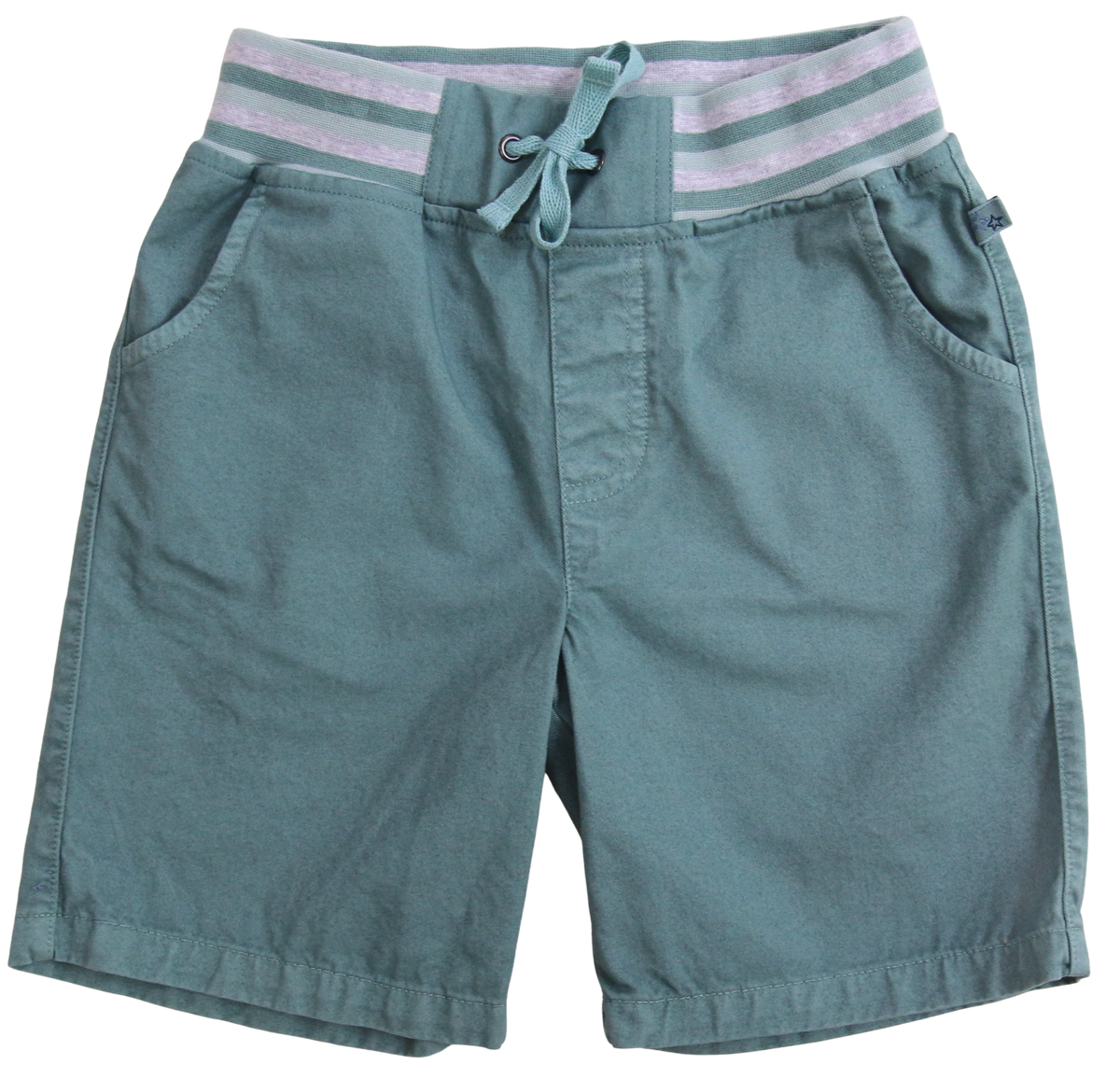 T-Shirt uni in skyblau Enfant Terrible