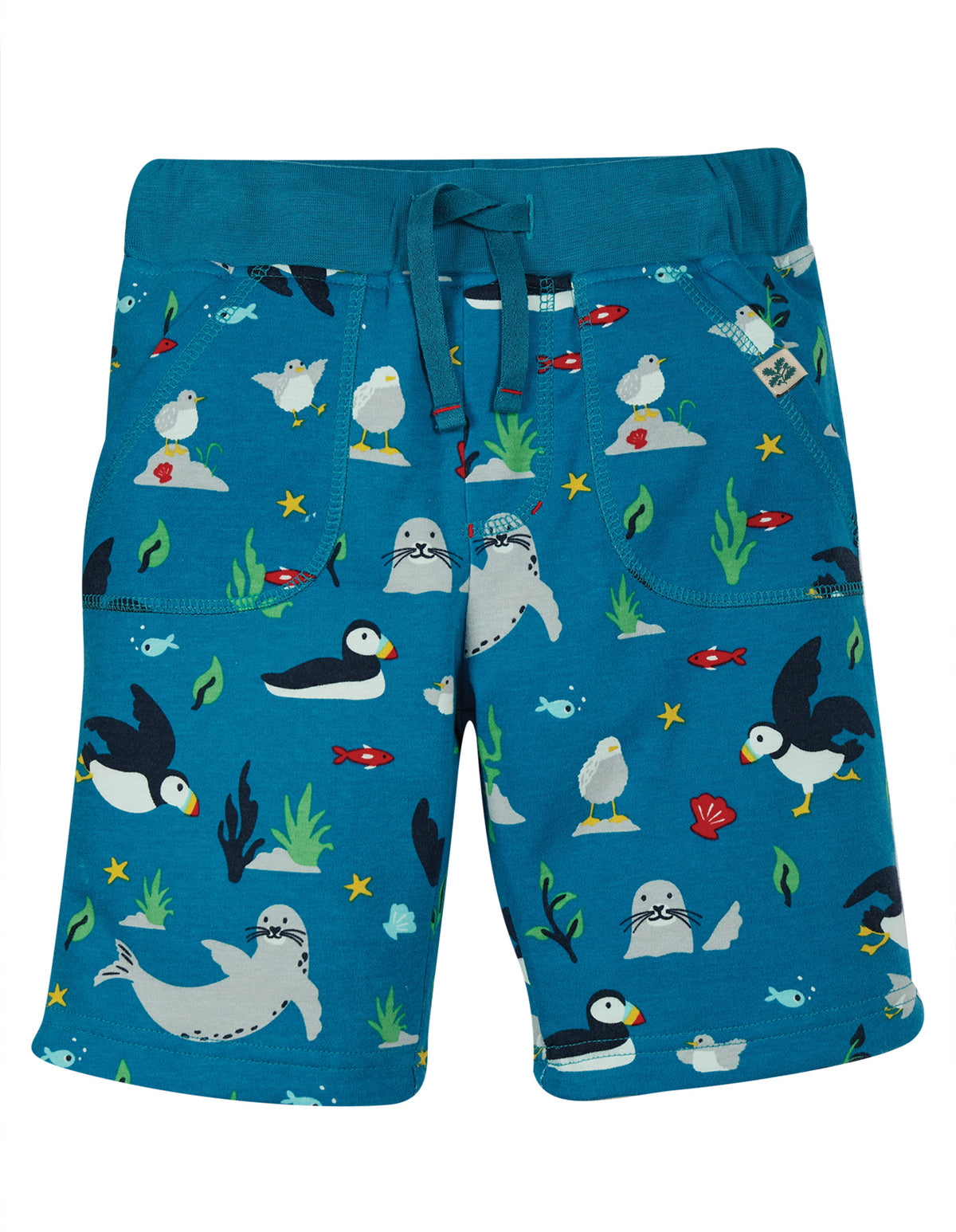 Wende-Shorts Papageienvogel ( 3-6 Monate) Frugi