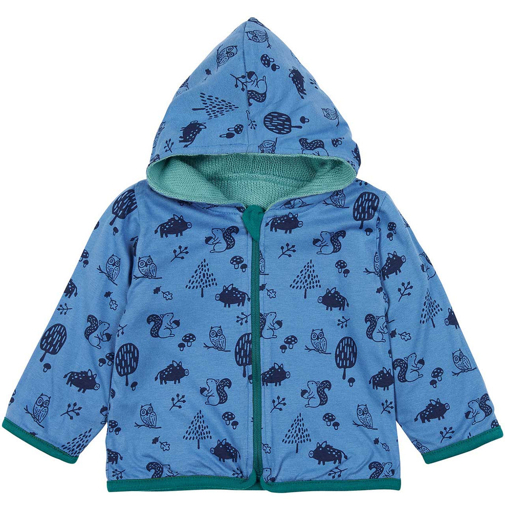 Wende-Strickjacke Waldtiere ( 5-6 Jahre) von loud+proud