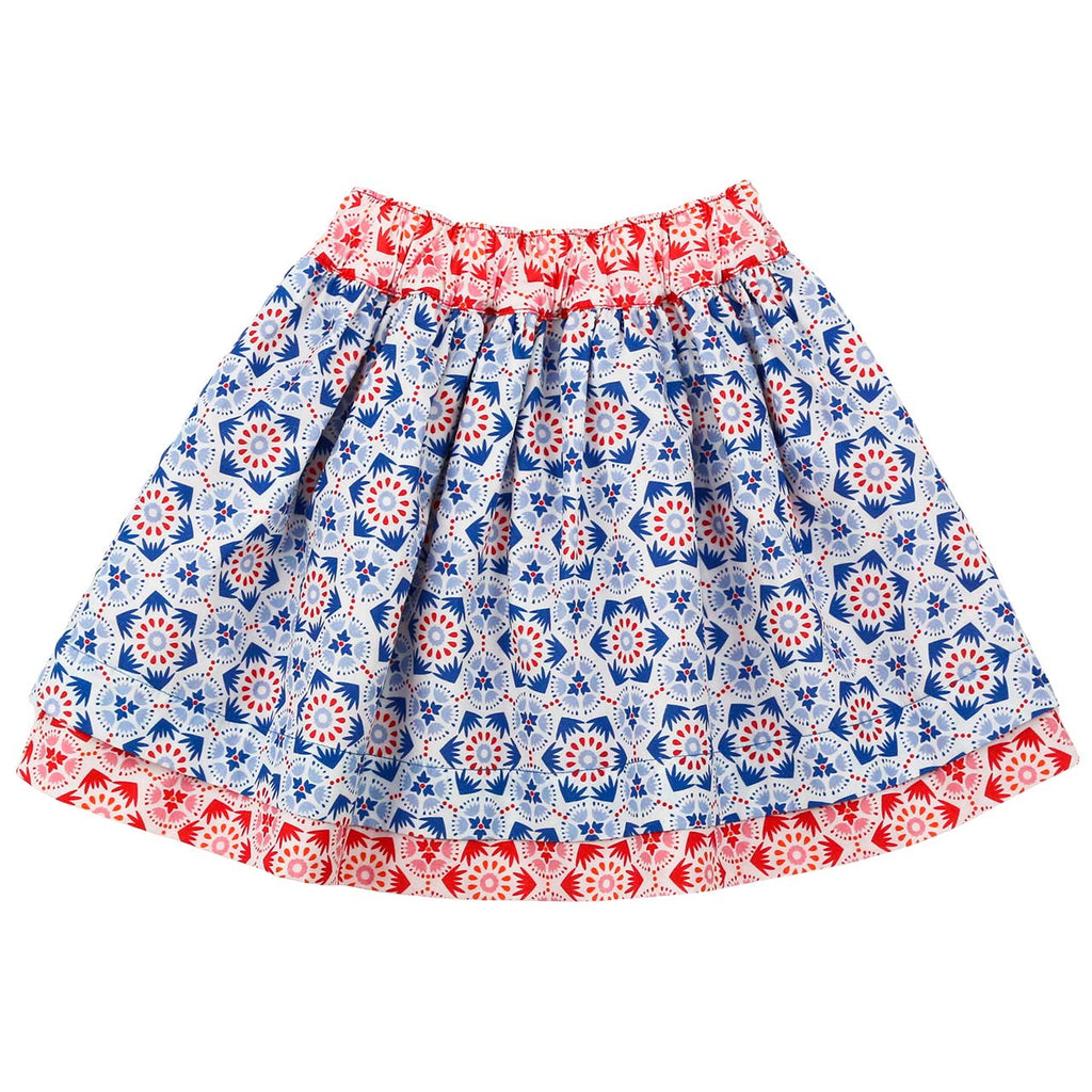 Wenderock Rot / Blau gemuster von Enfant Terrible