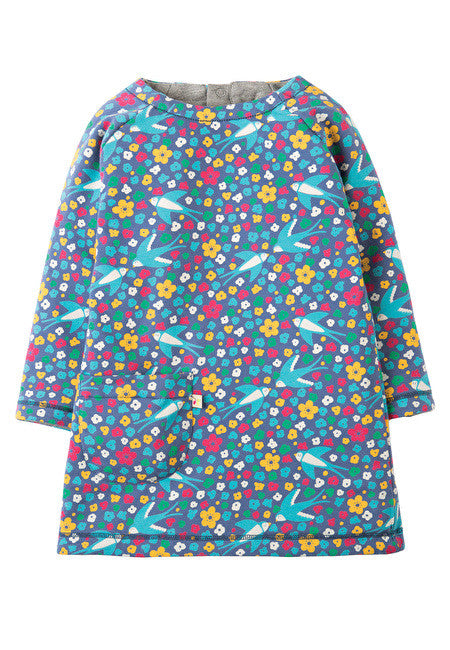 Wendekleid Katze ( 0-3 Monate ) von Frugi 100% Bio-Baumwolle