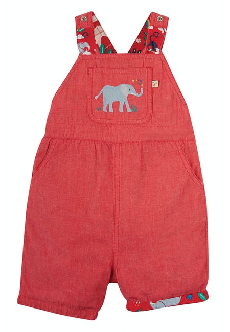 Wende-Latzhose Indien ( 3-6 , 6-12 Monate) Frugi