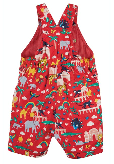 Wende-Latzhose Indien ( 3-6 , 6-12 Monate) Frugi