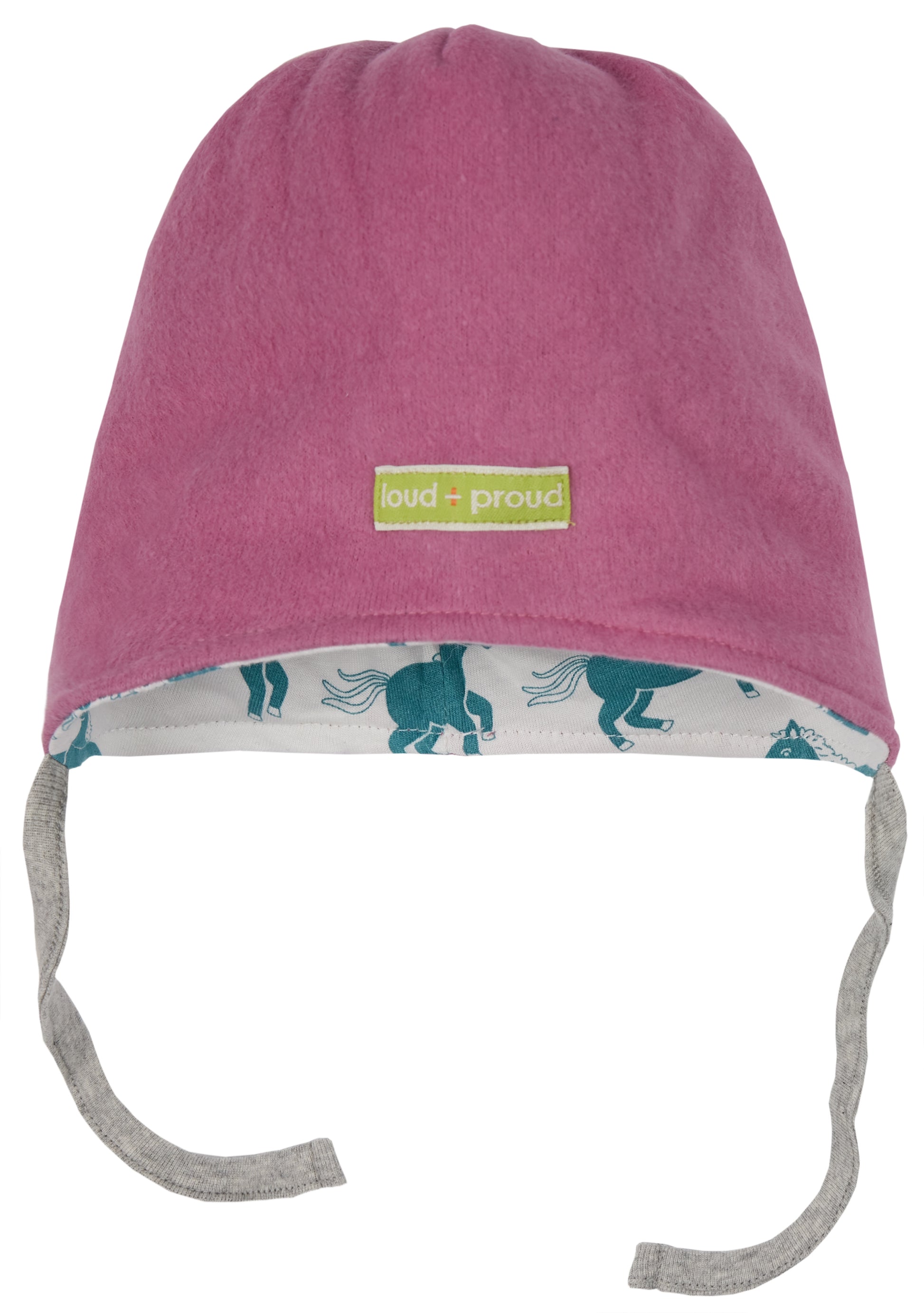 Wendemütze Fleece  von loud+proud