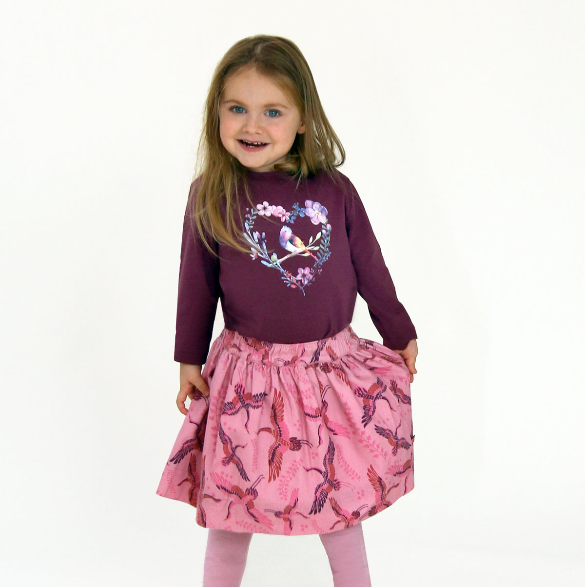 Wenderock Blumen/Kraniche von Enfant Terrible