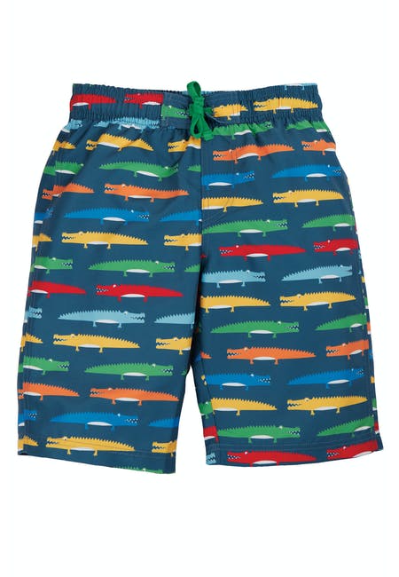 Badeshorts Krokodil (7, 8 und 9-10 Jahre) von Frugi