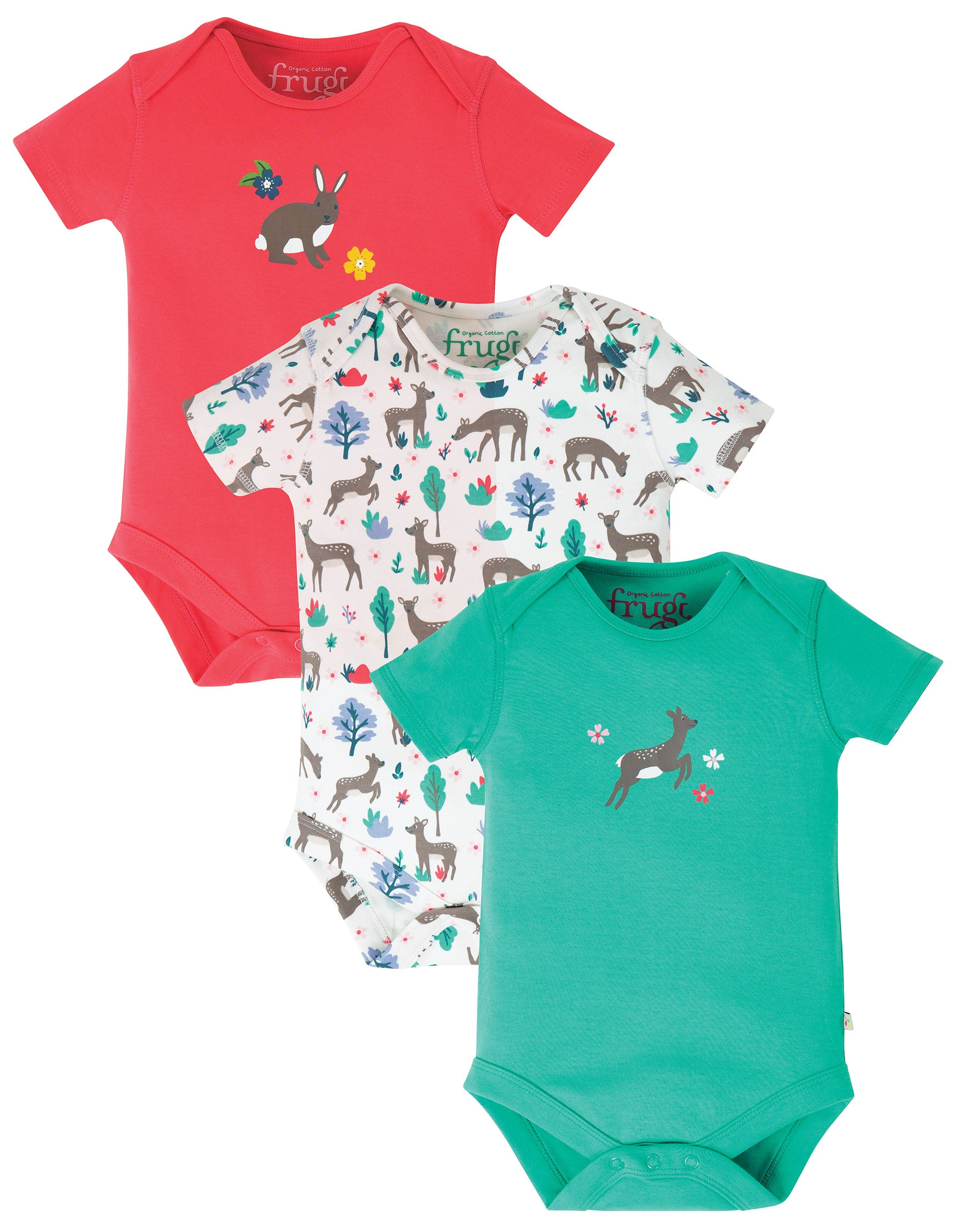 Bodies für baby mädchen von der Marke Frugi