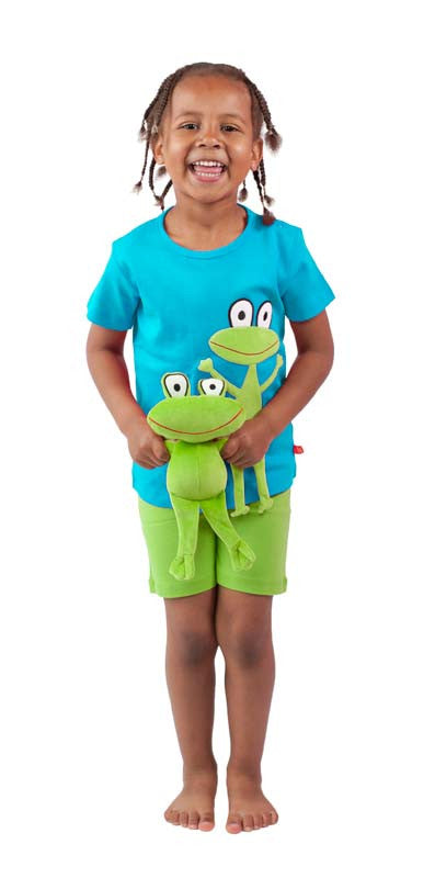 3D Frosch T-shirt Lip Fish  (1-7 Jahre )