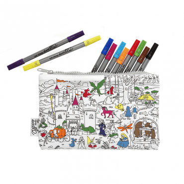 Etui Ritter zum Ausmalen 6 Jahre +