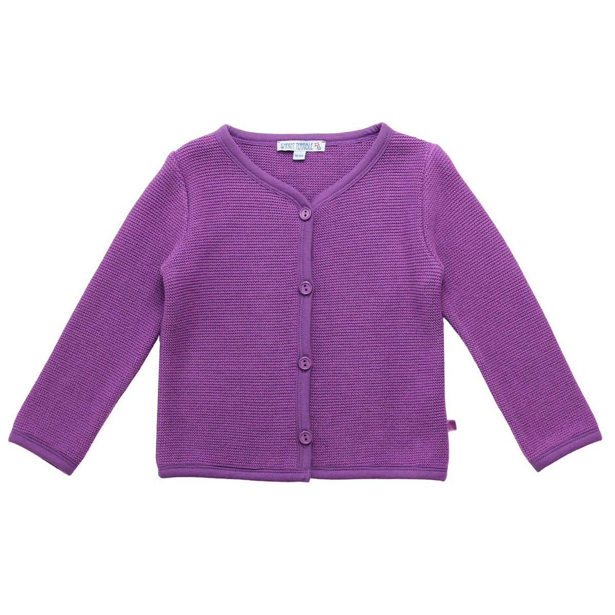 Lila Strickjacke( 18-24 Monate) von Enfant Terrible