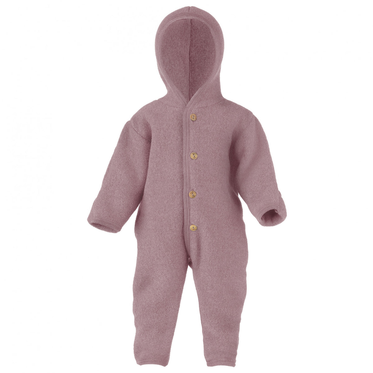 Woll-Fleece Overall rosa von Engel