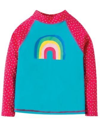 Regenbogenshirt Frugi badebekleidung