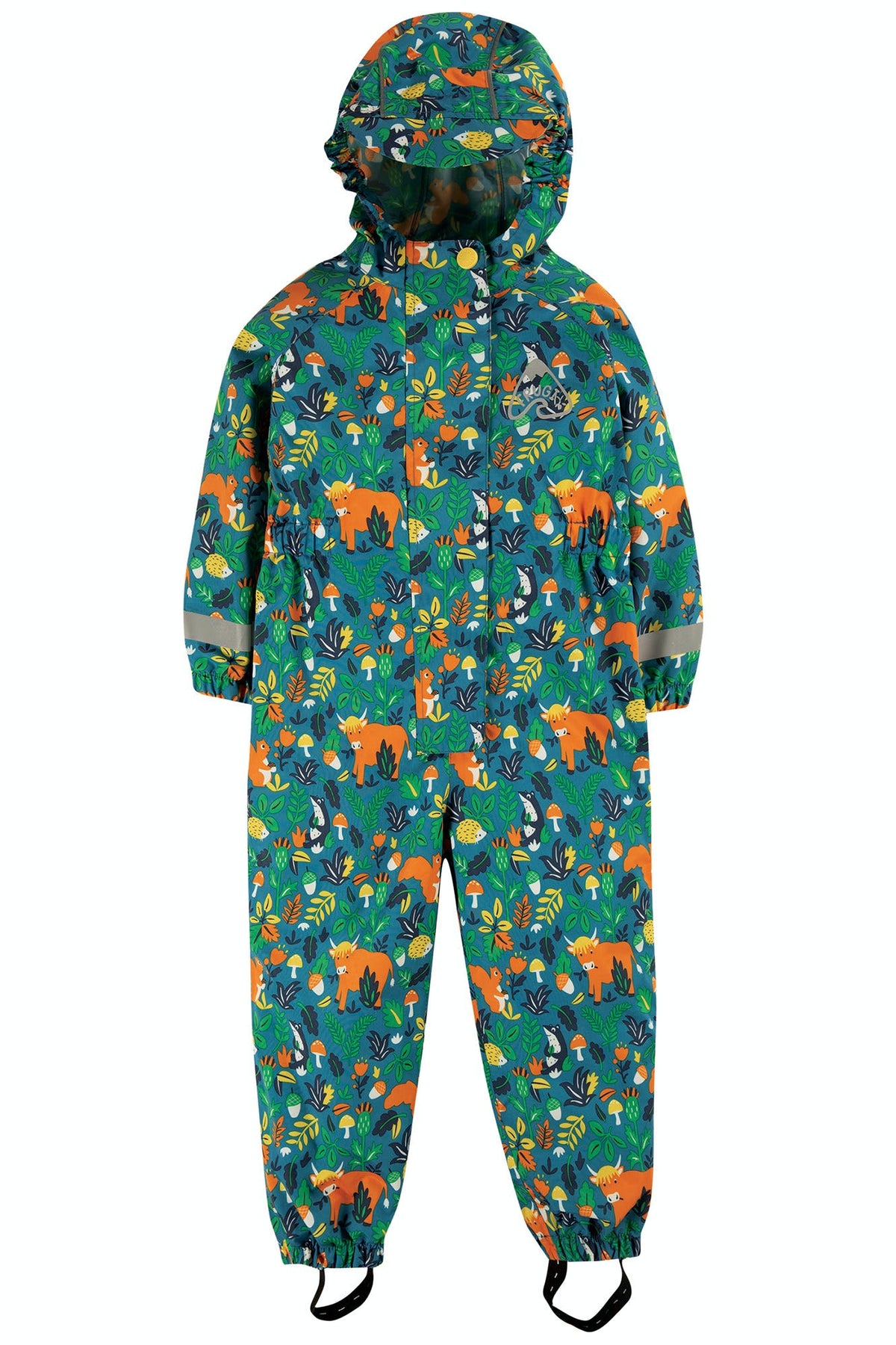Overall Wasserdicht mit Waldtiermuster von Frugi