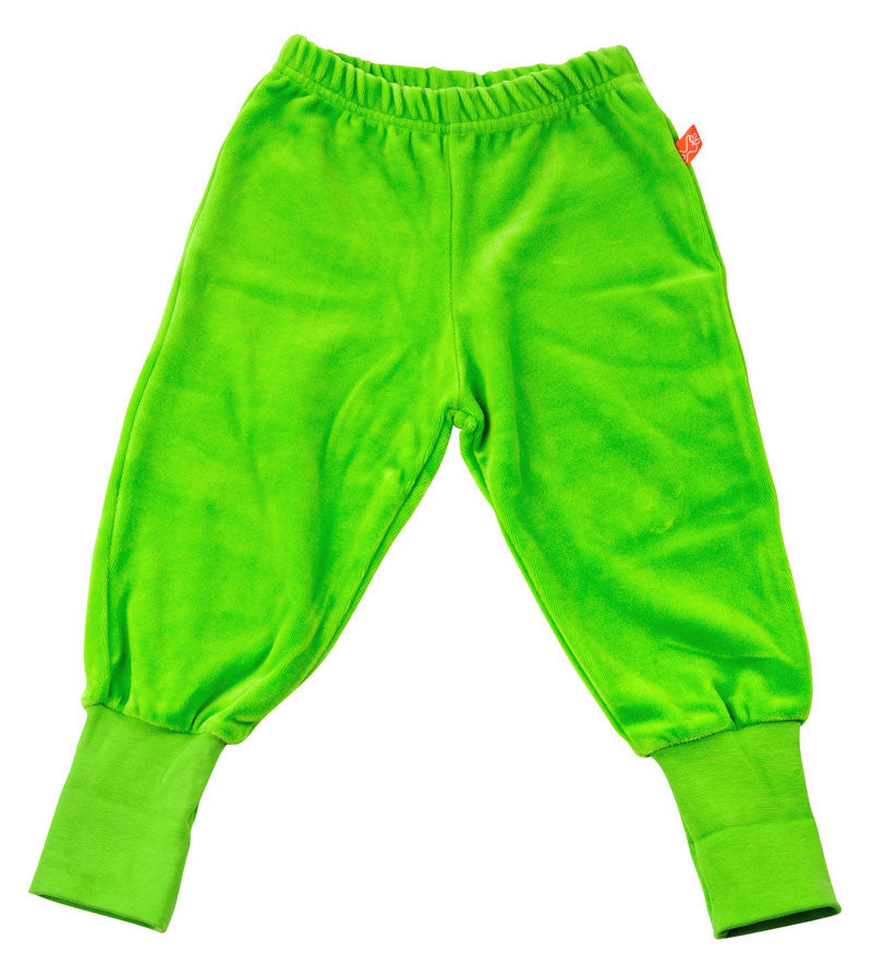 hose LipFish grün pants online velourhose velour