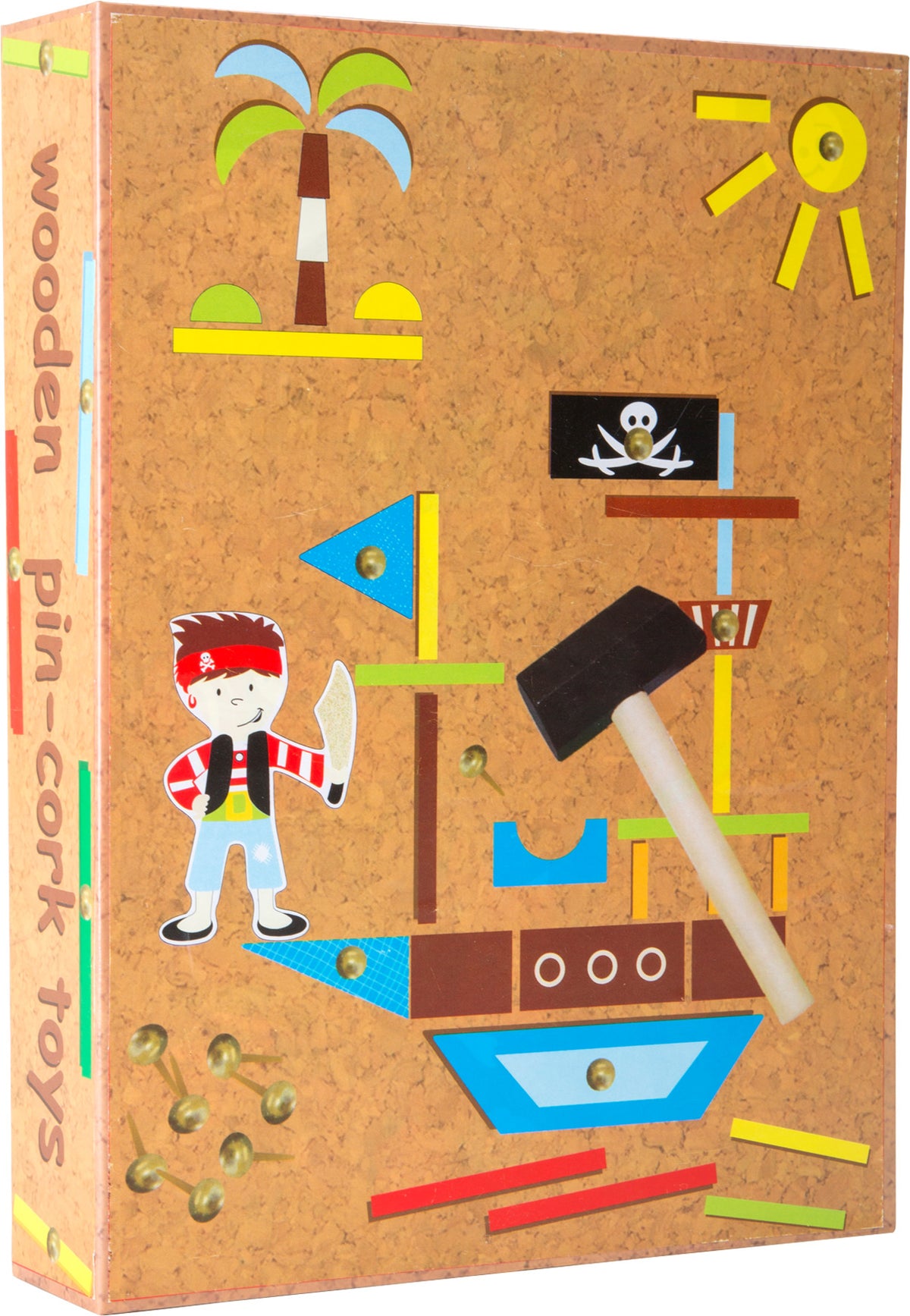Hämmerchenspiel Pirat Holz Kinder Spiel