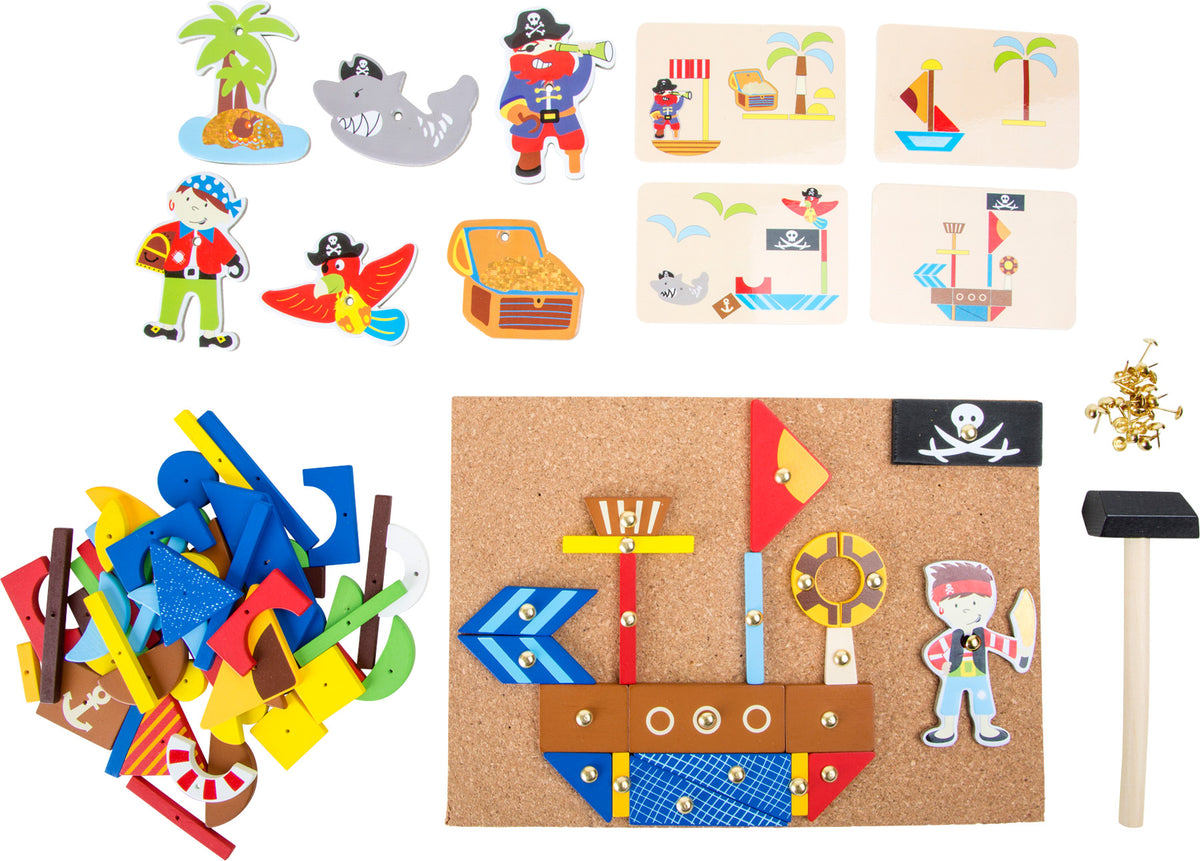 Hämmerchenspiel Pirat Holz Kinder Spiel small foot
