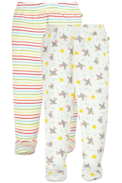 Baby-Hose Vögel von Frugi