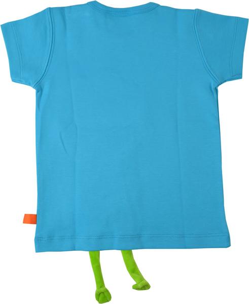 Shirt kurzarm Frosch Lipfisch Blau