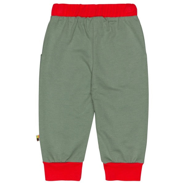 Uni olivegrüne Hose von Loud and proud