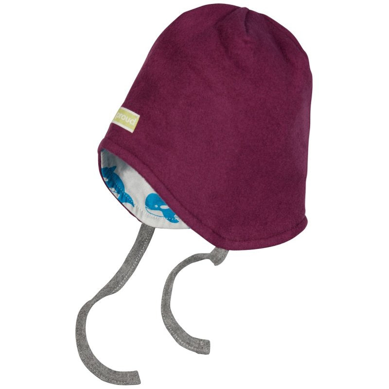 Wendemütze Walfische Fleece  von loud+proud