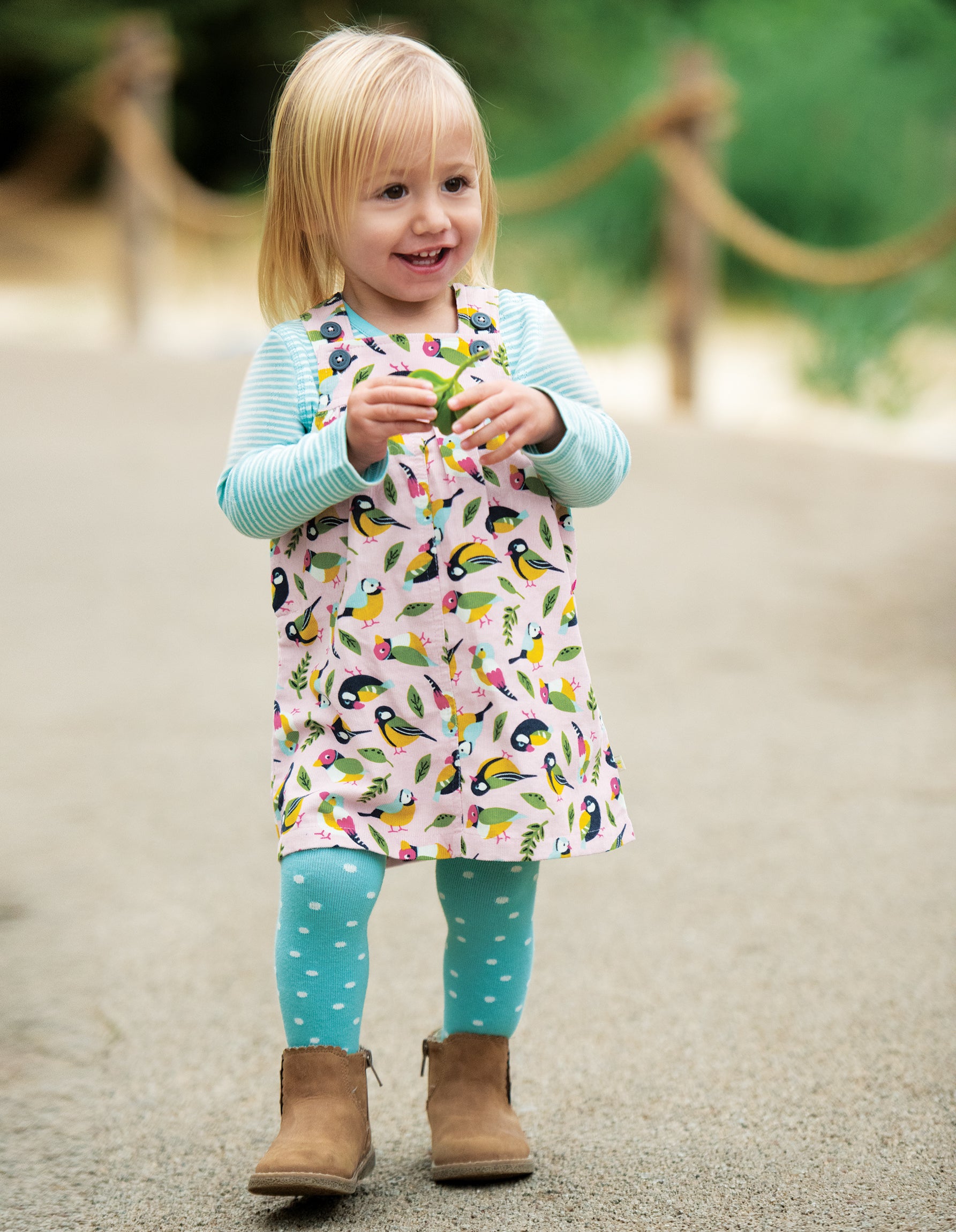 Cordkleid Vögel( 0-3 Monate, 18-24 Monate, 3-4 Jahre) von Frugi