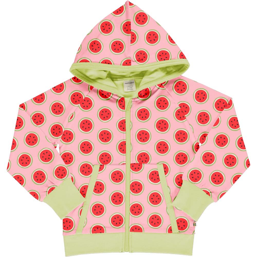 Kapuzenjacke mit Wassermelonen ( 12-18 Monate) von Maxomorra