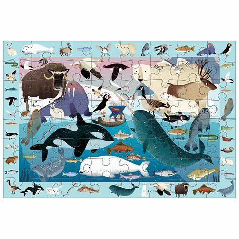 Search and Find Puzzle Arktis von Mudpuppy