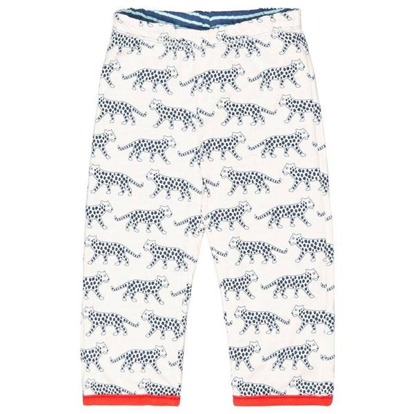 Wende hose blau leopard