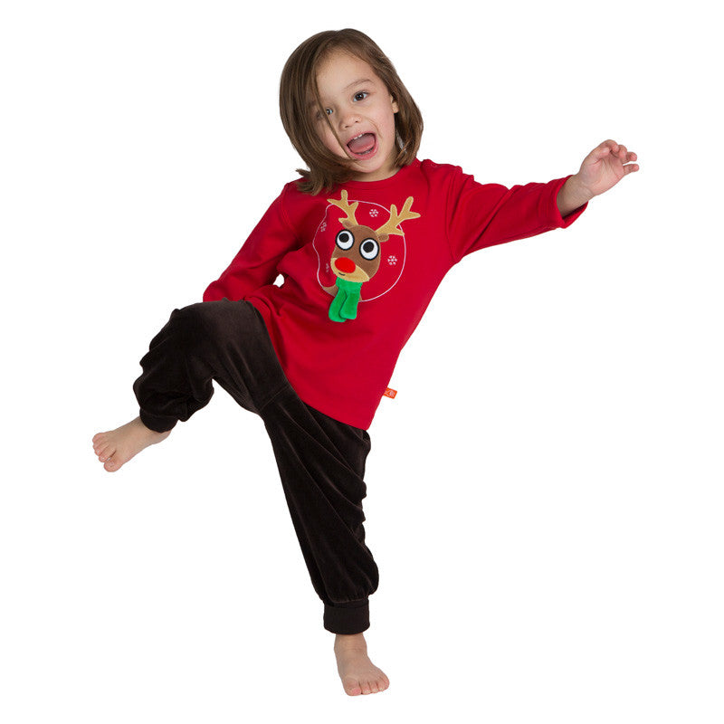 Weihnachts Shirt von  Lipfish ( 3-7 Jahre )
