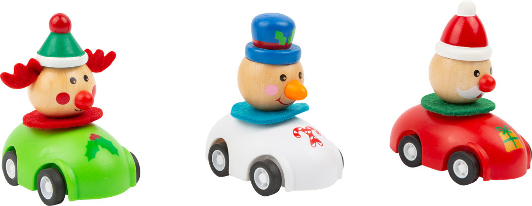 Rückziehautos Weihnachten