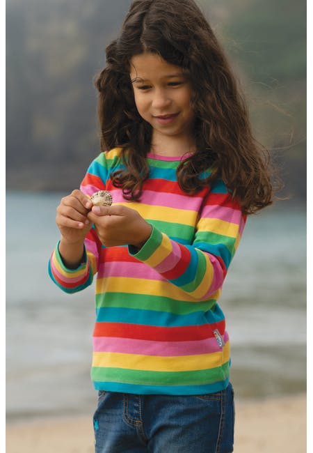 Shirt farbig gestreift  von Frugi